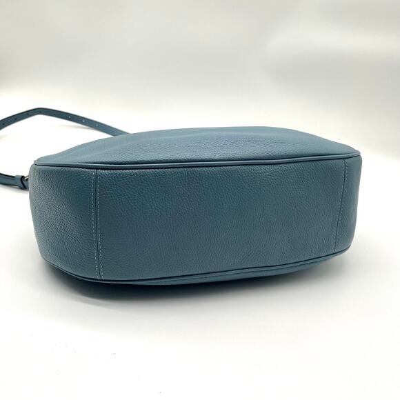 BUNDLE FOR MLS COACH Leather Harley East/West Blue Shoulder Hobo Bag - Picture 10 of 13